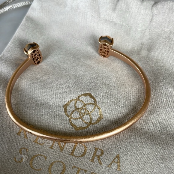 Kendra Scott Elton Rose Gold Drusy Bracelet - Picture 4 of 5